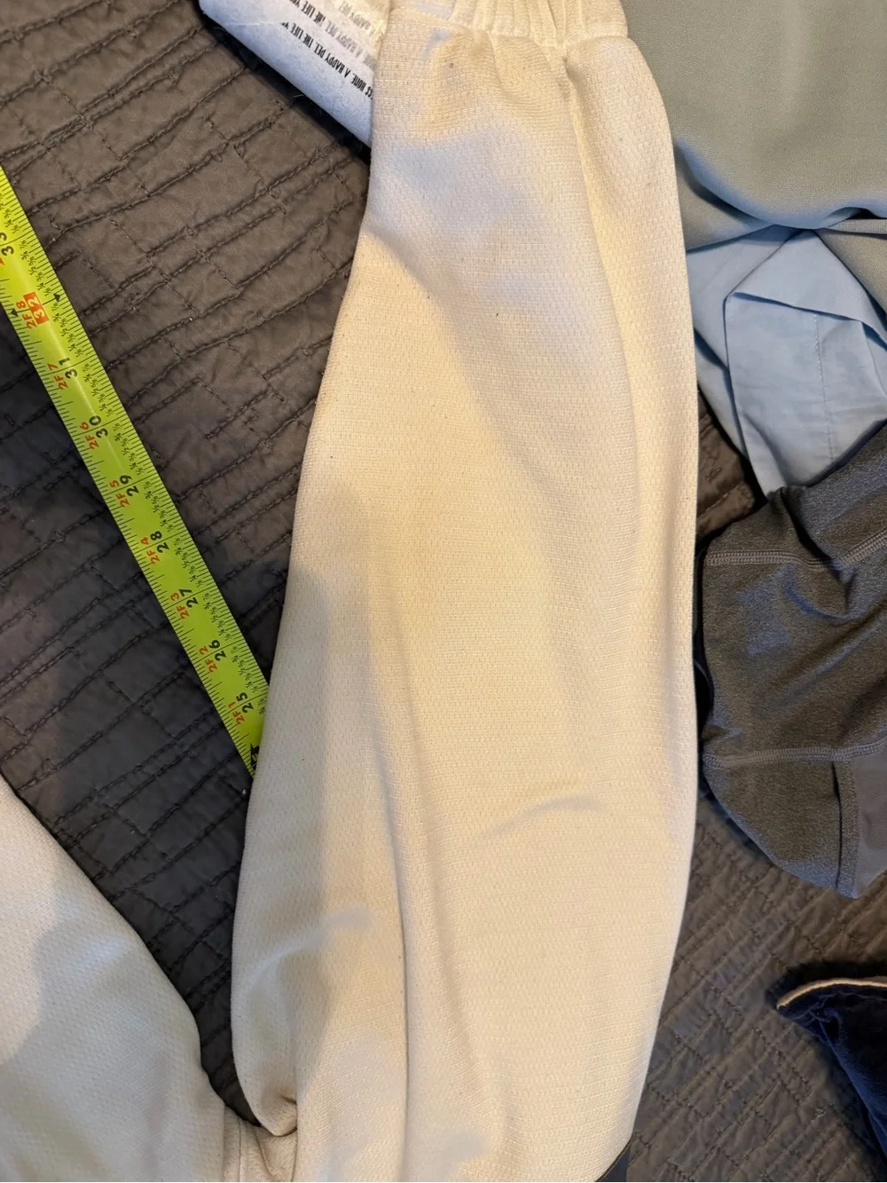 Jordan Grey and White Full-Zip Track Jacket